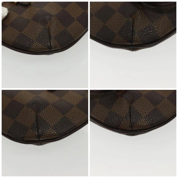 LOUIS VUITTON Damier Ebene Manosque GM Accessory Pouch N51120 LV Auth 140086 - Picture 14 of 16